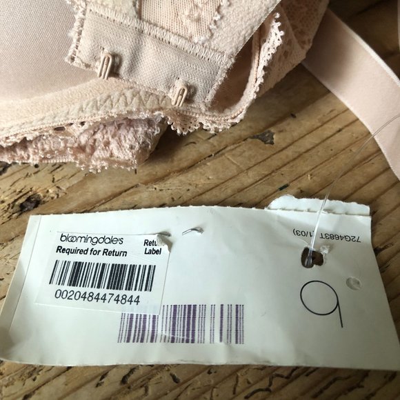 New NWT Simone Perele Caressance 3D Plunge Bra Nude Peau Rose 34F - Picture 15 of 16